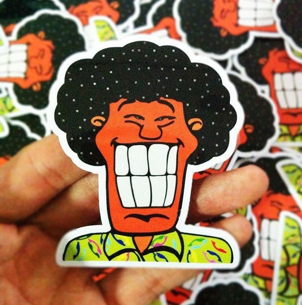 Hiran-Black Angatu | Sticker Squid